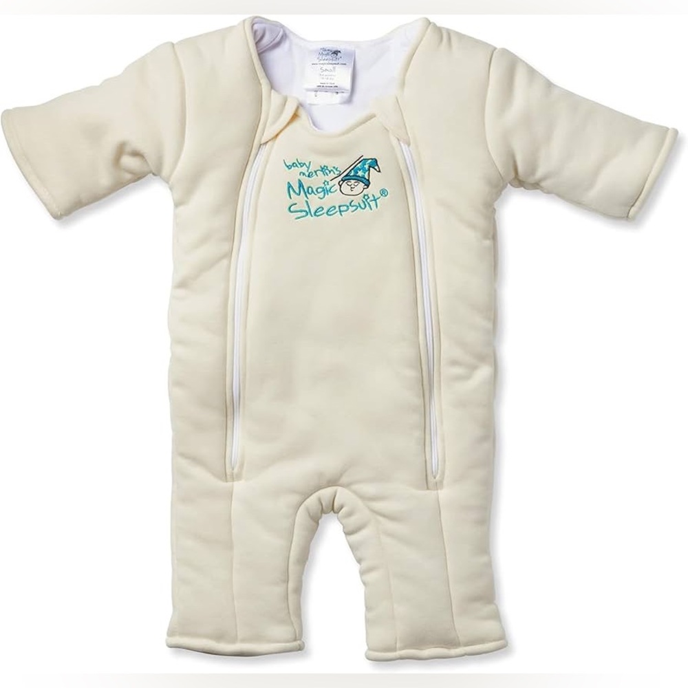 Baby Merlin’s Magic Sleepsuit Small Cream